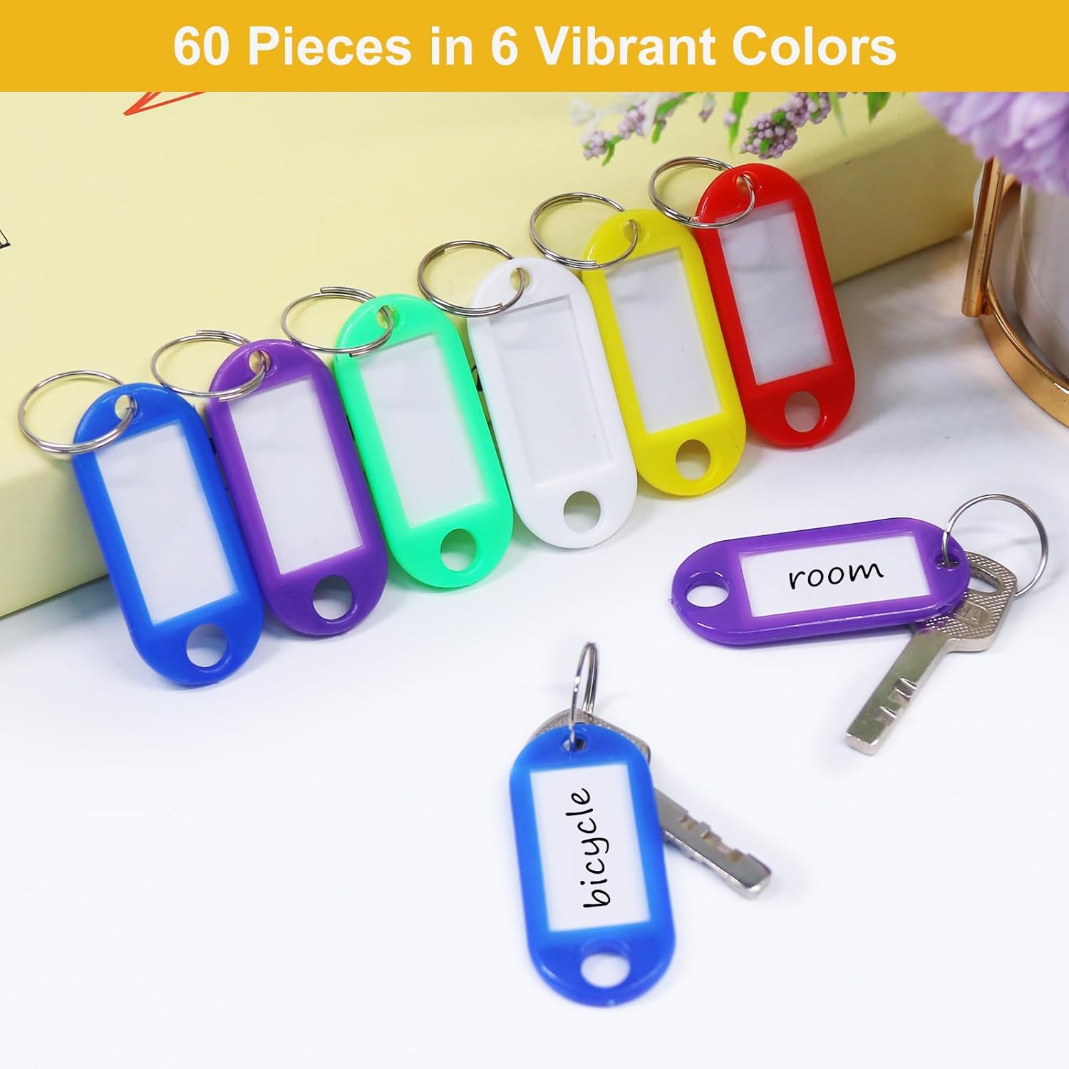 Thumbnail 4 de Coideal Key Tags 60 pack with labels 🧷