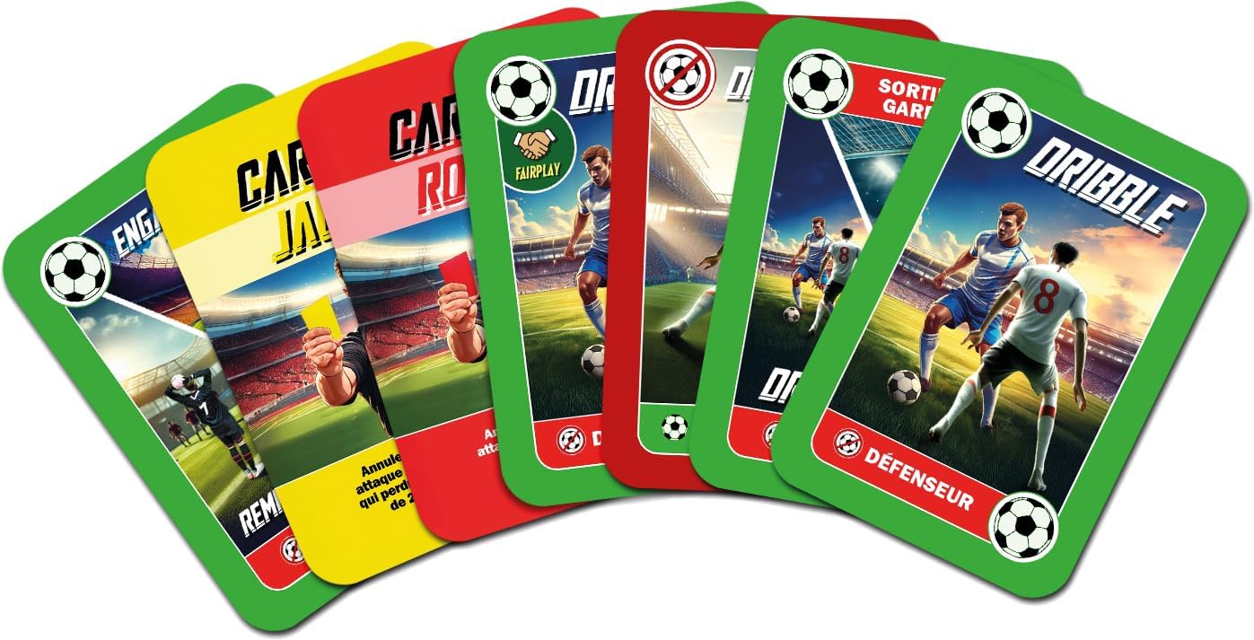 Thumbnail 5 de Asmodee – Team KM Be in The Game – Jeu de Cartes Football Kylian Mbappé