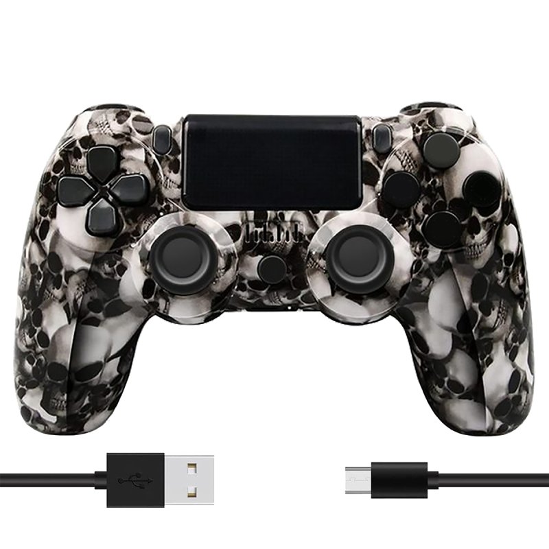 Detalle de Kinsi P4YXSB Gamepad para PS4 con Bluetooth y vibração de doble motor