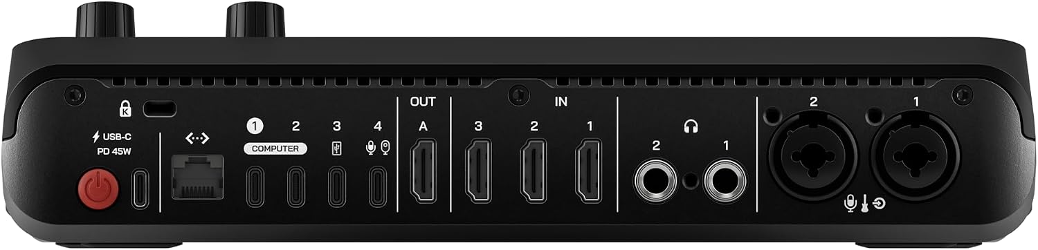 Detalle 2 de RODE ロードキャスター ビデオ S RCVS HDMIビデオスイッチャー、1080p60・24GB内蔵