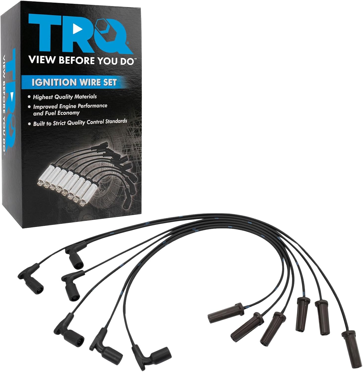 Detalle de TRQ Ignition Spark Plug Wire Kit, 4.3L V6