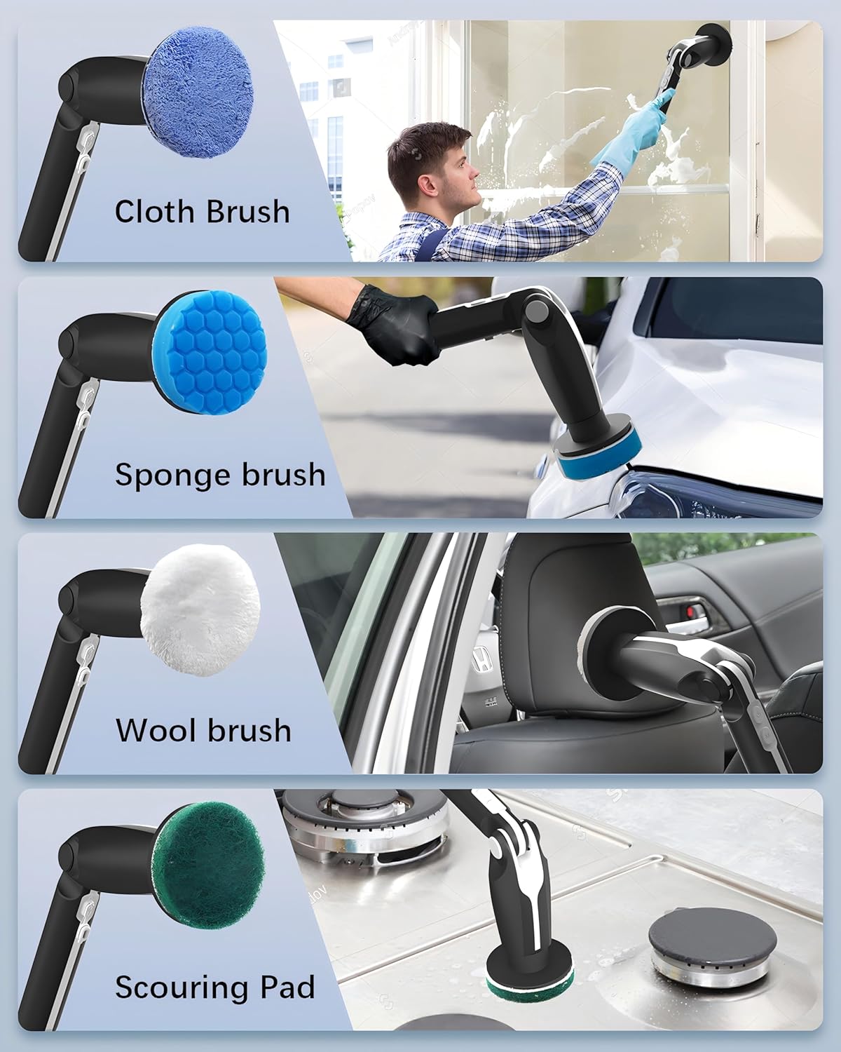 Thumbnail 5 de Leebein Electric Spin Scrubber 8-head 🧽