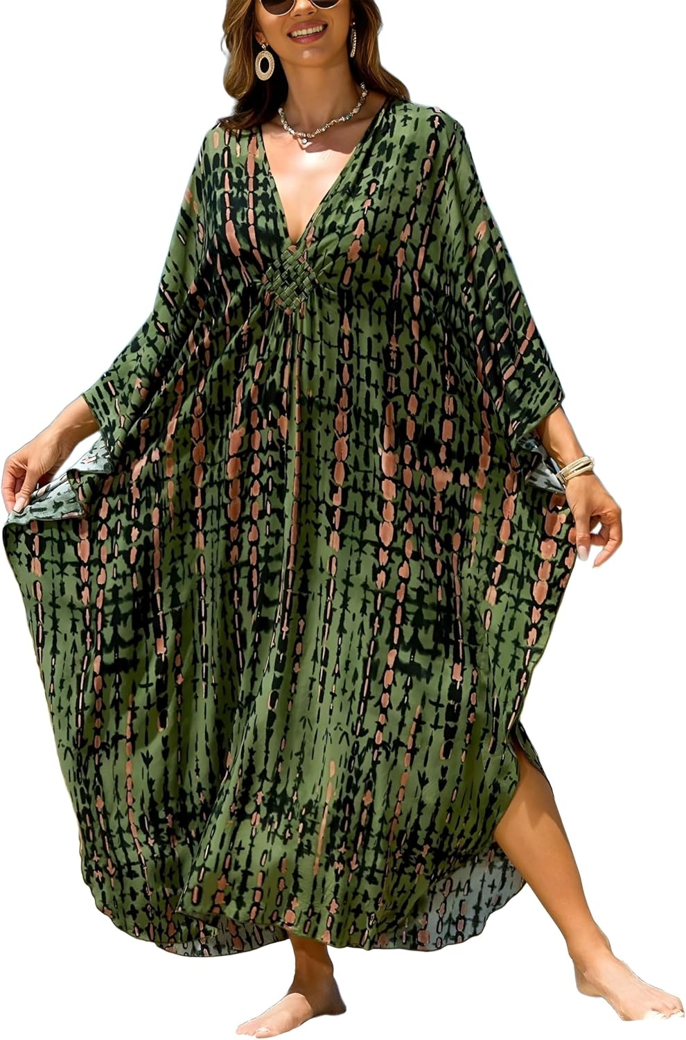 Detalle de Kaftan Beach Dress 57 in bust coverage