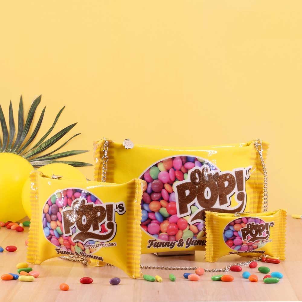 Thumbnail 5 de Oh My Pop! Chococandy-Portamonete Giallo 15 x 8,5 cm