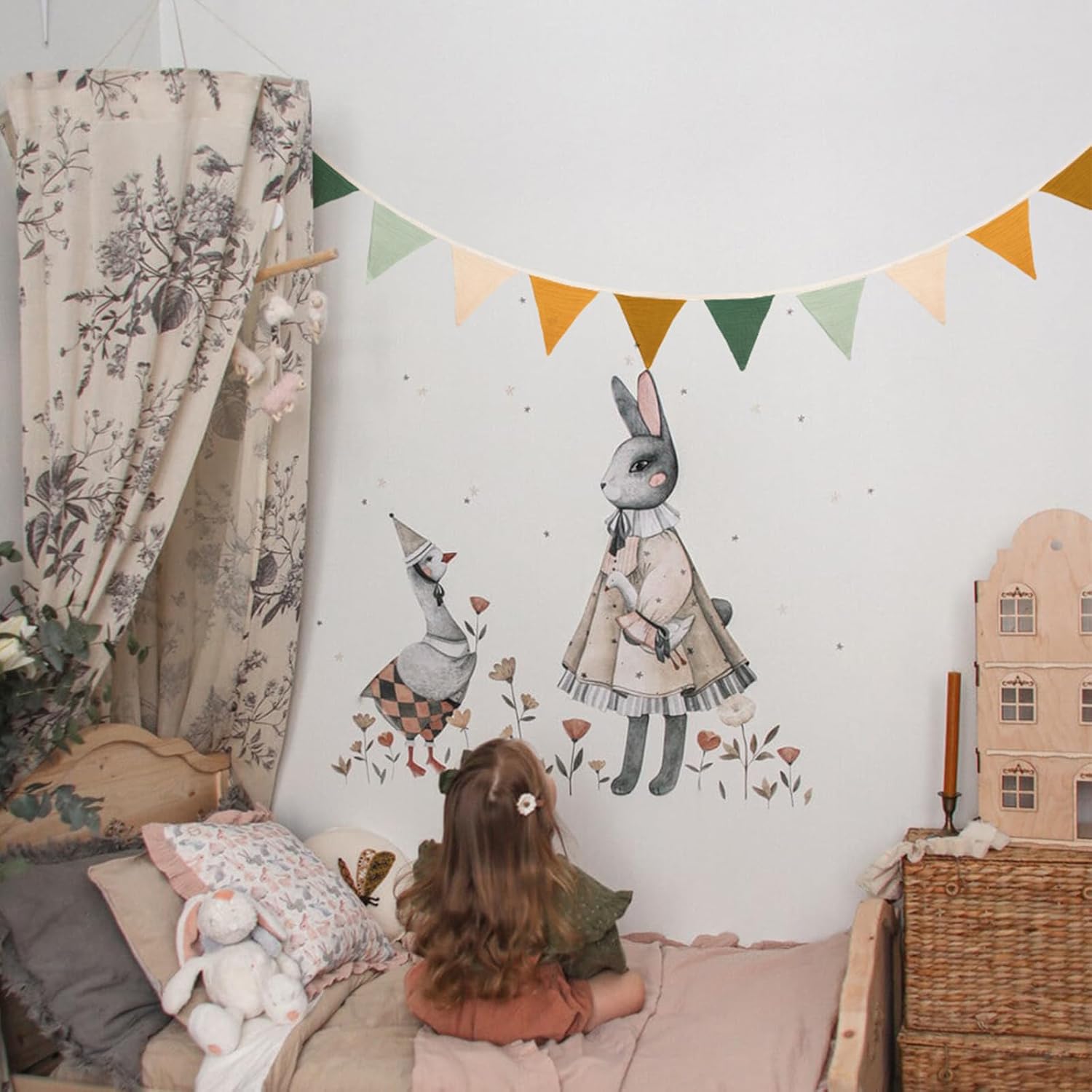 Thumbnail 4 de Zouwel Fabric Bunting Banner 2.6m