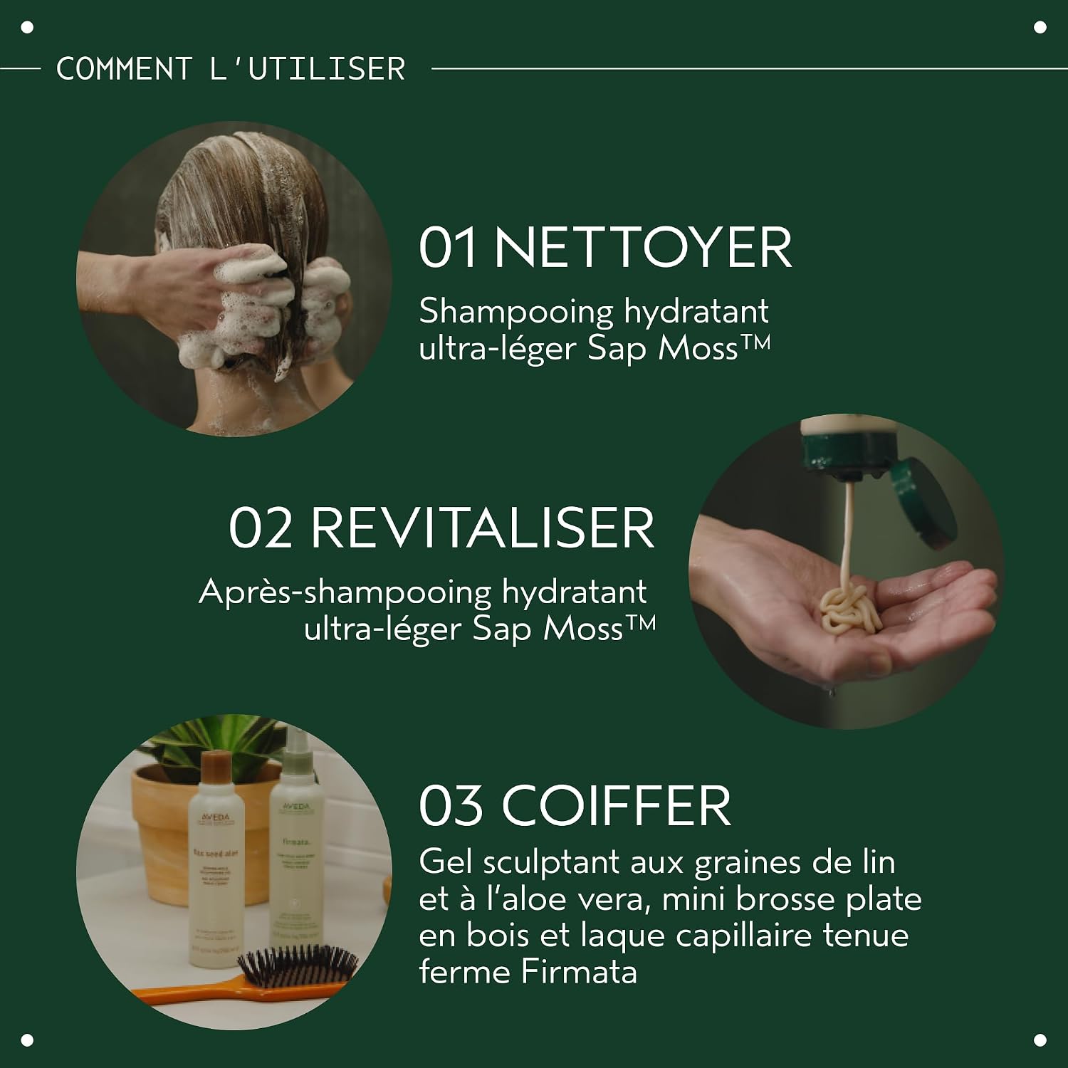 Detalle 2 de Flax Seed Aloe Gel d’Aveda, 250 ml
