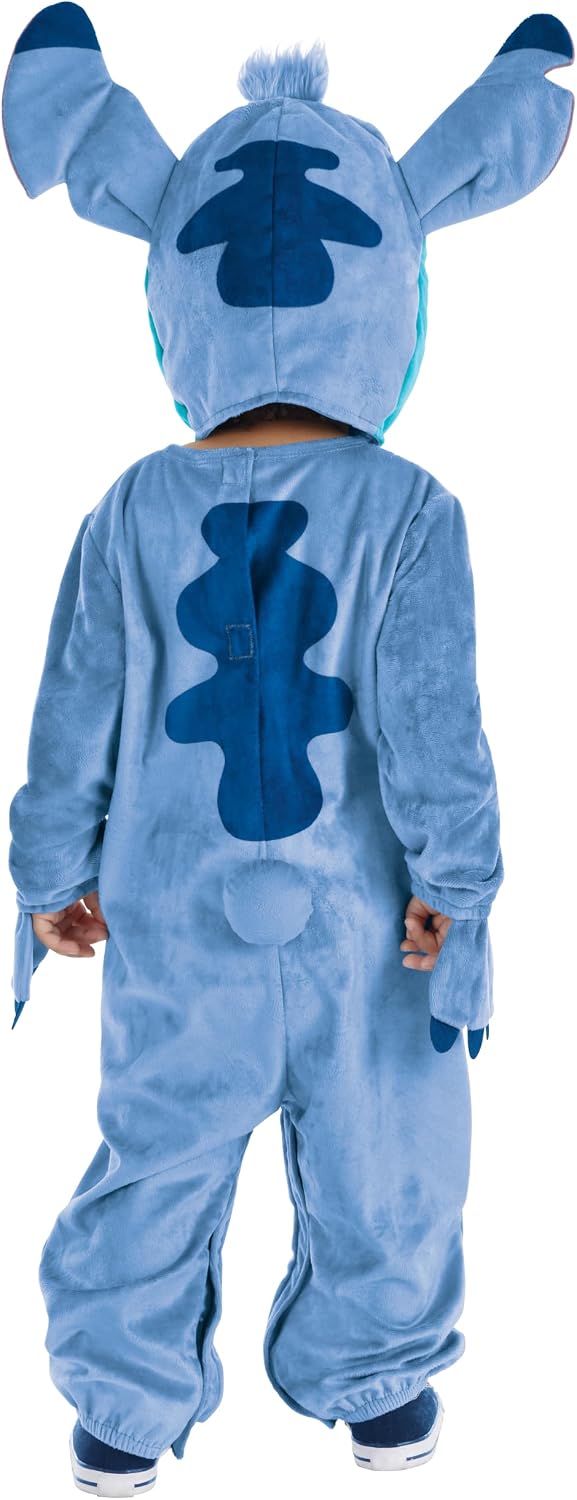 Detalle de Party City AM8410119 Disney Stitch Toddler Costume with Hood and Stuffed Tail