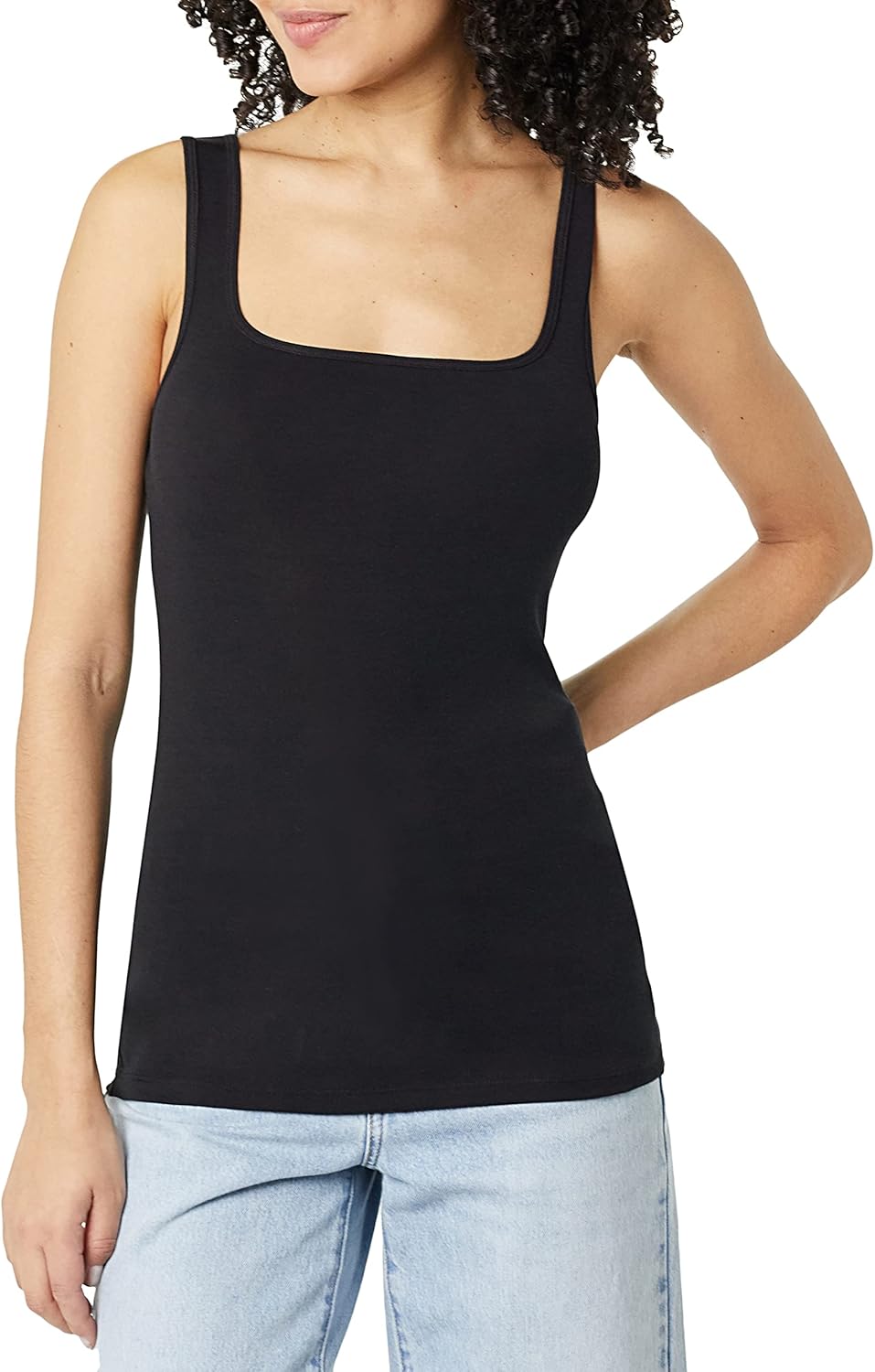Thumbnail 1 de Amazon Essentials Damen Tanktop schmal geschnitten mit quadratischem Ausschnitt