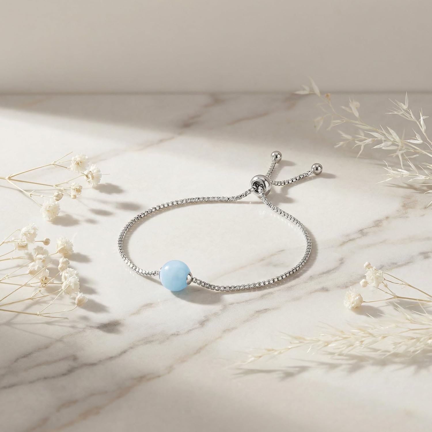 Detalle 2 de Engelsrufer Damen Armband aus Sterling Silber und Kraftstein – verstellbar, nickelfrei