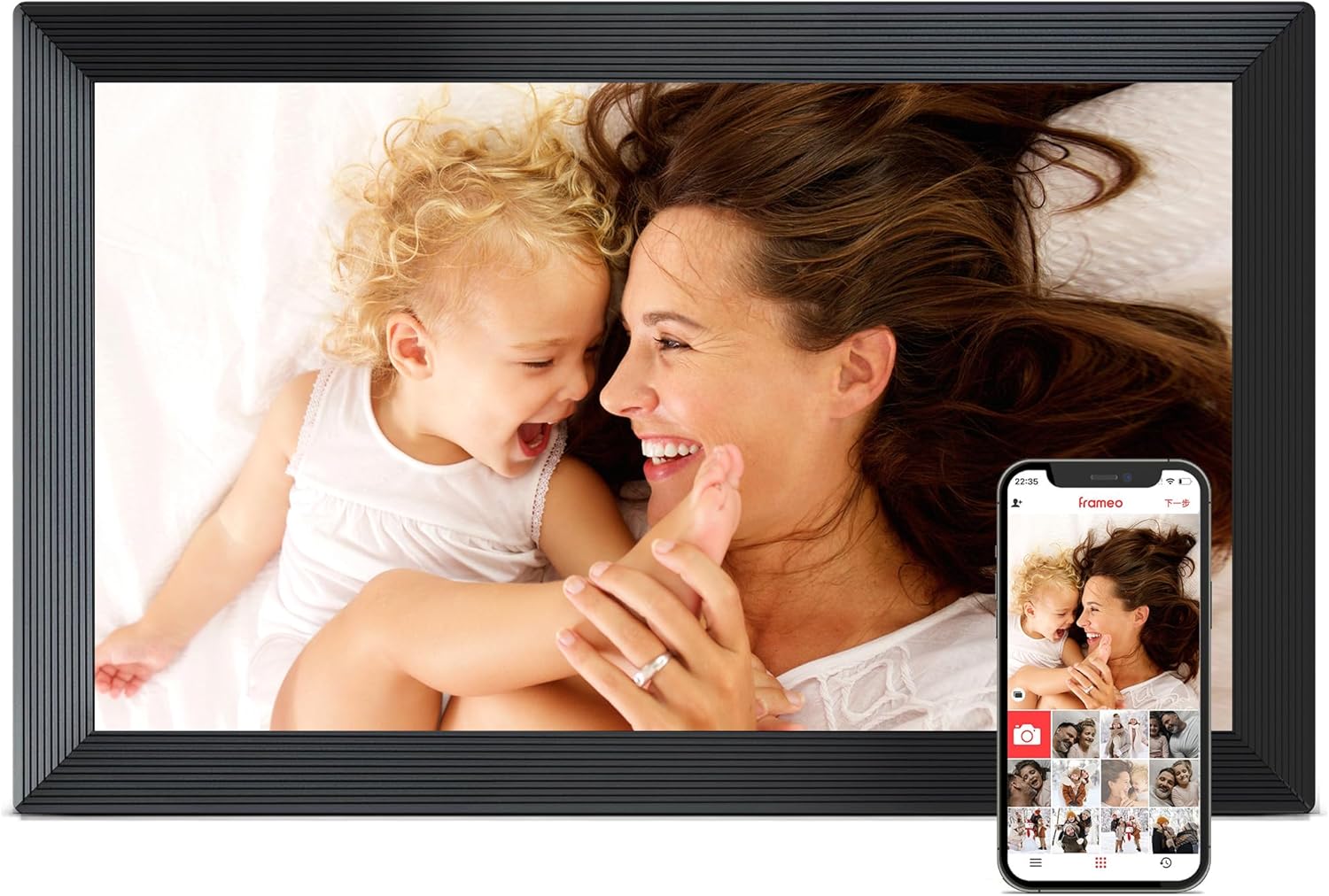Detalle de Frameo 15.6" digital photo frame 32GB
