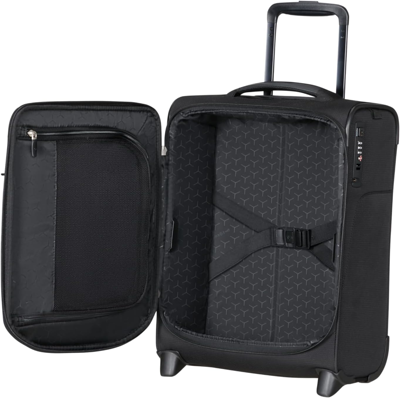 Detalle de Samsonite Spark SNG Eco – Valigia da viaggio 29 L, 45×36×20 cm, nero