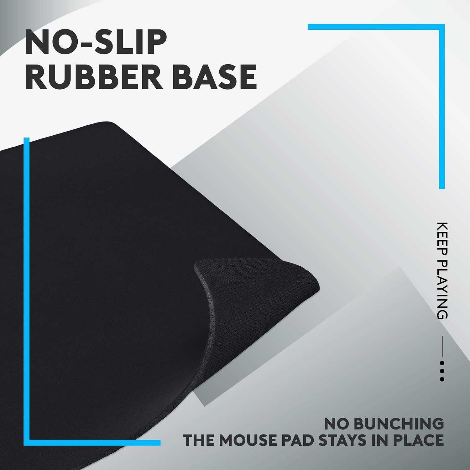 Detalle de Logitech G G640 Large Cloth Gaming Mouse Pad (460 x 400 x 3 mm)