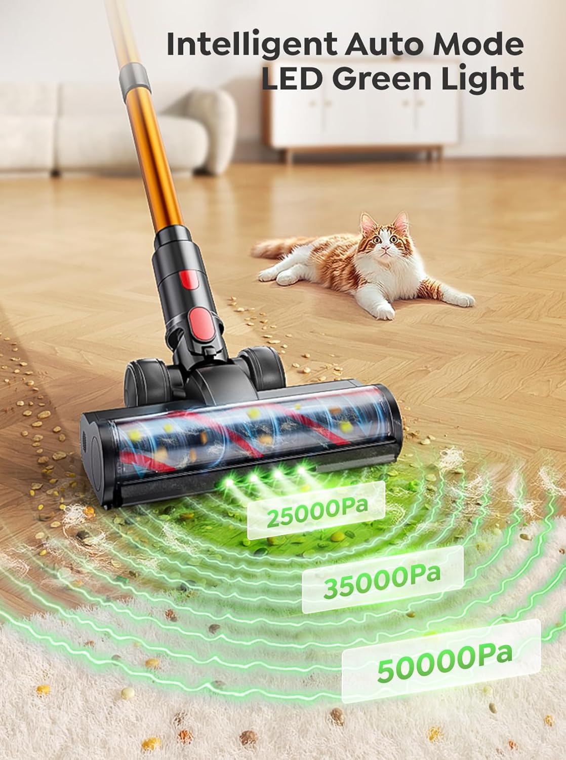 Thumbnail 3 de Cordless Vacuum Cleaner with 600W Brushless Motor and 65-Minute Runtime