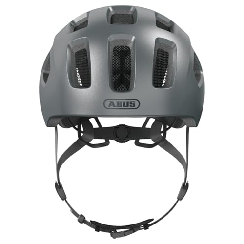 Thumbnail 1 de ABUS Fahrradhelm Youn-I 2.0 Silber, Größe S – In-Mold Sicherheit mit LED-Rücklicht