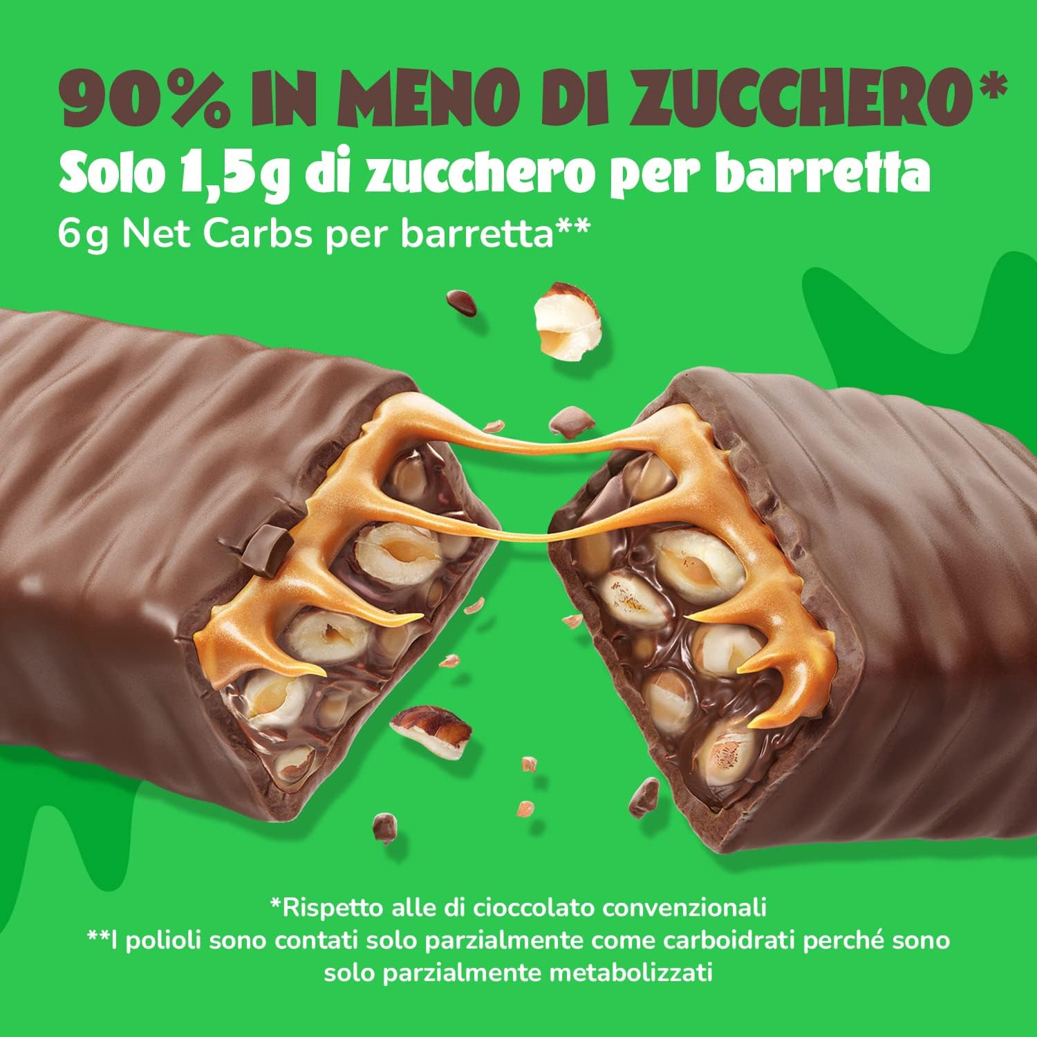 Detalle 1 de ahead Barrette Chetogenica keto 18x35g