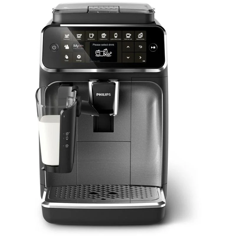 Thumbnail 1 de Philips Série 4300 EP4346/70: cafetera espresso automática con LatteGo, 1,8 L y 1500 W