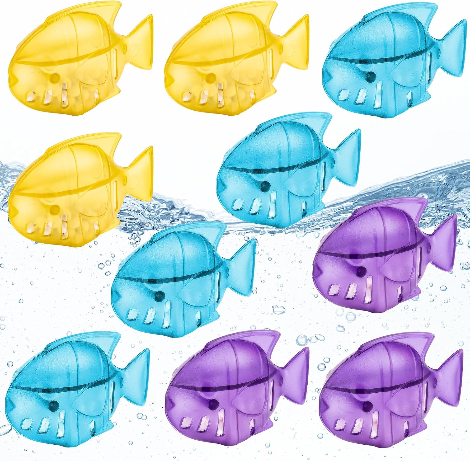 Detalle de Leemone HX10P Humidifier Cleaning Fish, 10-Pack for Humidifiers and Fish Tanks