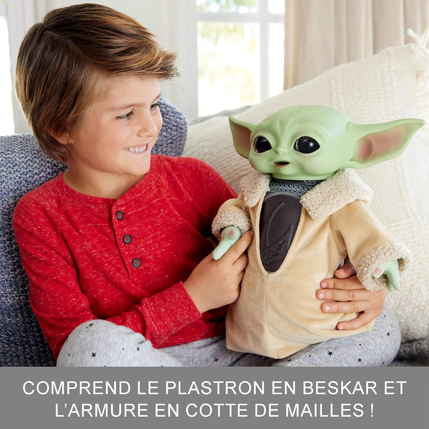 Detalle de Mattel HPG49 Peluche Grogu 28 cm