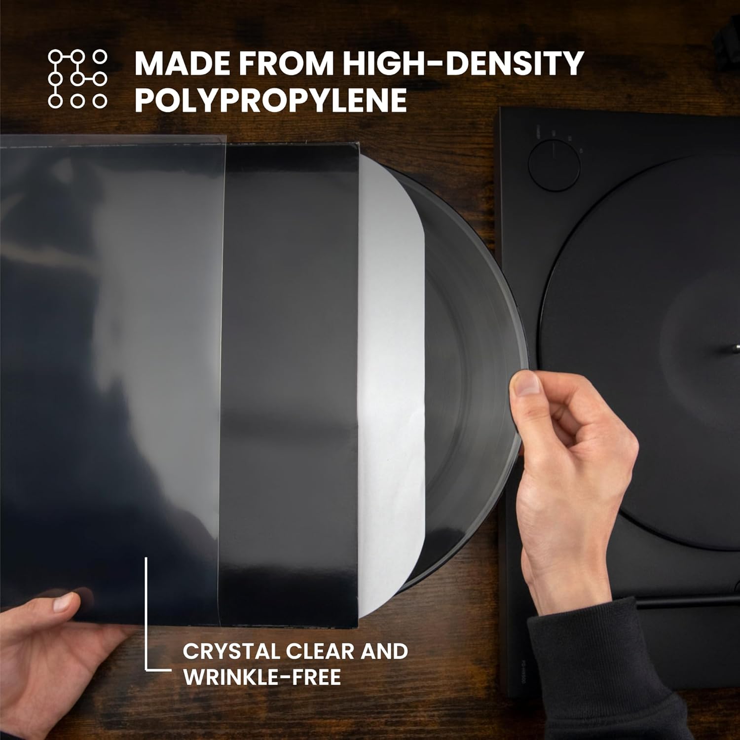 Detalle 2 de Big Fudge 12" vinyl record sleeves 12.75" ๐