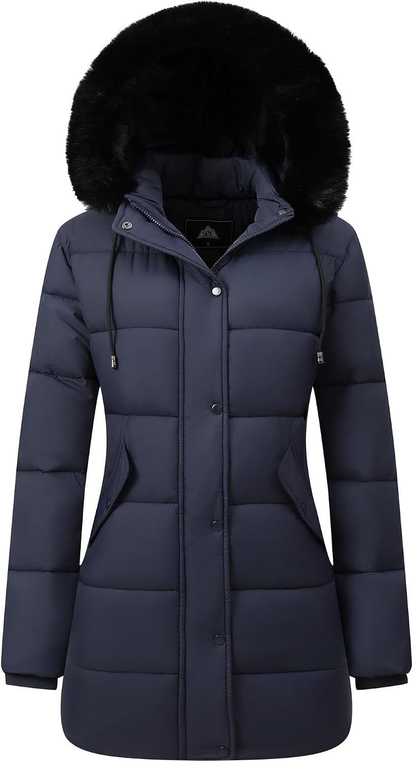Detalle 2 de GOLDLADIES Women's Winter Coat Waterproof Parka