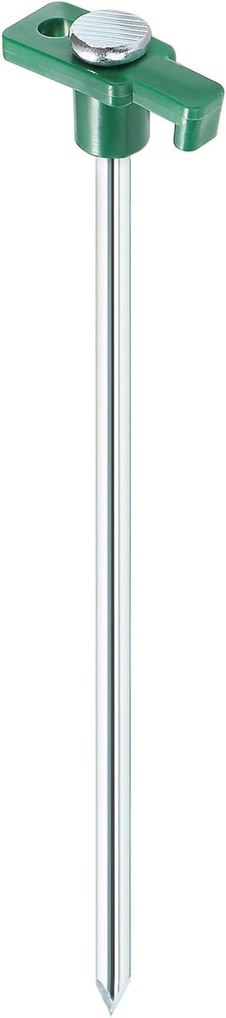 Thumbnail 6 de com-four® 16x Pioli per tenda - Pioli lunghi in acciaio con montatura in plastica (Ø7 mm, 25 cm) per campeggio e outdoor