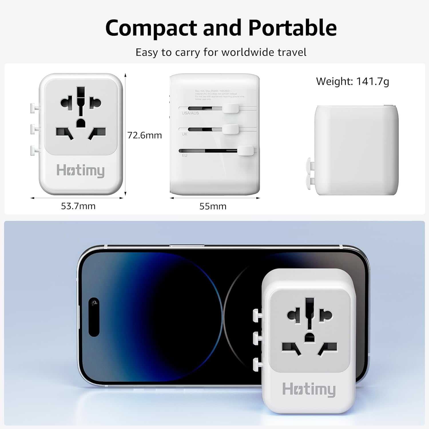 Thumbnail 5 de Hotimy Universal Travel Adapter