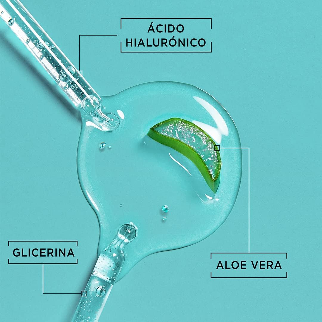 Detalle de Garnier SkinActive Crema de Noche Ácido Hialurónico & Aloe 🌙