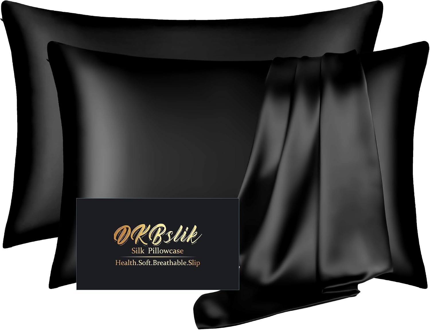 Detalle de Silk Pillow Cases 2 Pack Mulberry 2-pack