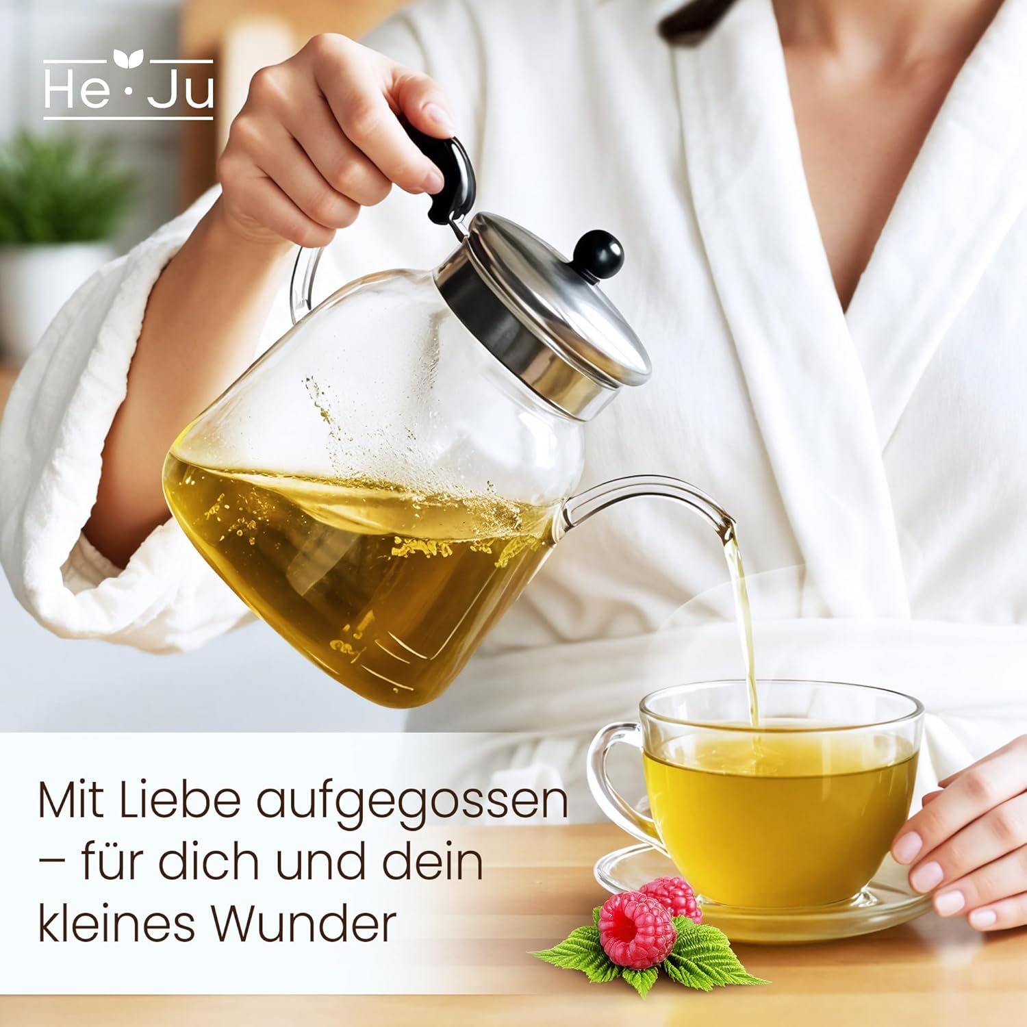 Thumbnail 3 de He-Ju Himbeerblättertee 200 g 🍵