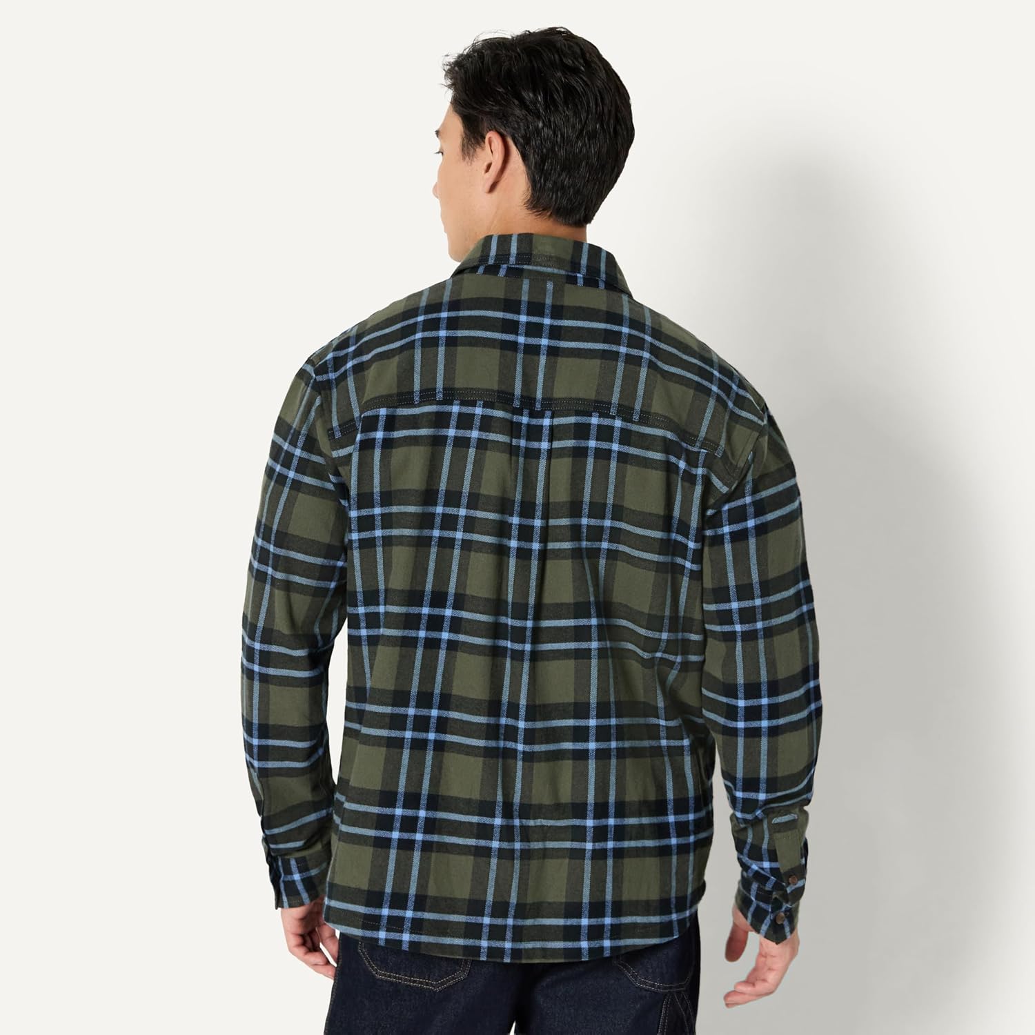 Thumbnail 1 de Amazon Essentials Men's Relaxed-Fit Long-Sleeve Flannel Shirt
