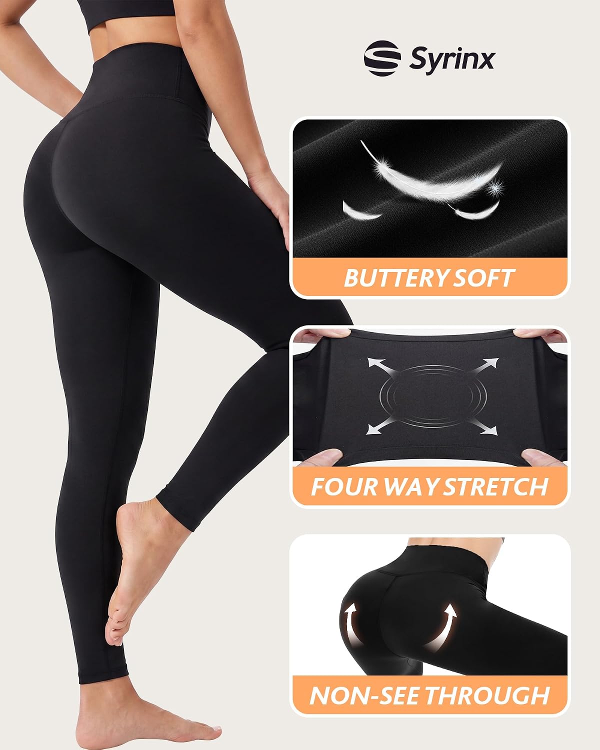 Thumbnail 4 de SYRINX High Waisted Leggings 4.5in