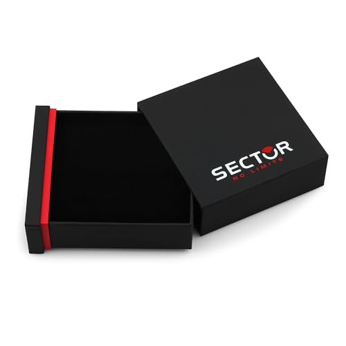Thumbnail 3 de Sector No Limits Bracciale Uomo Collezione BASIC – Acciaio, Smalto e Pelle, 22 cm (SZS40)