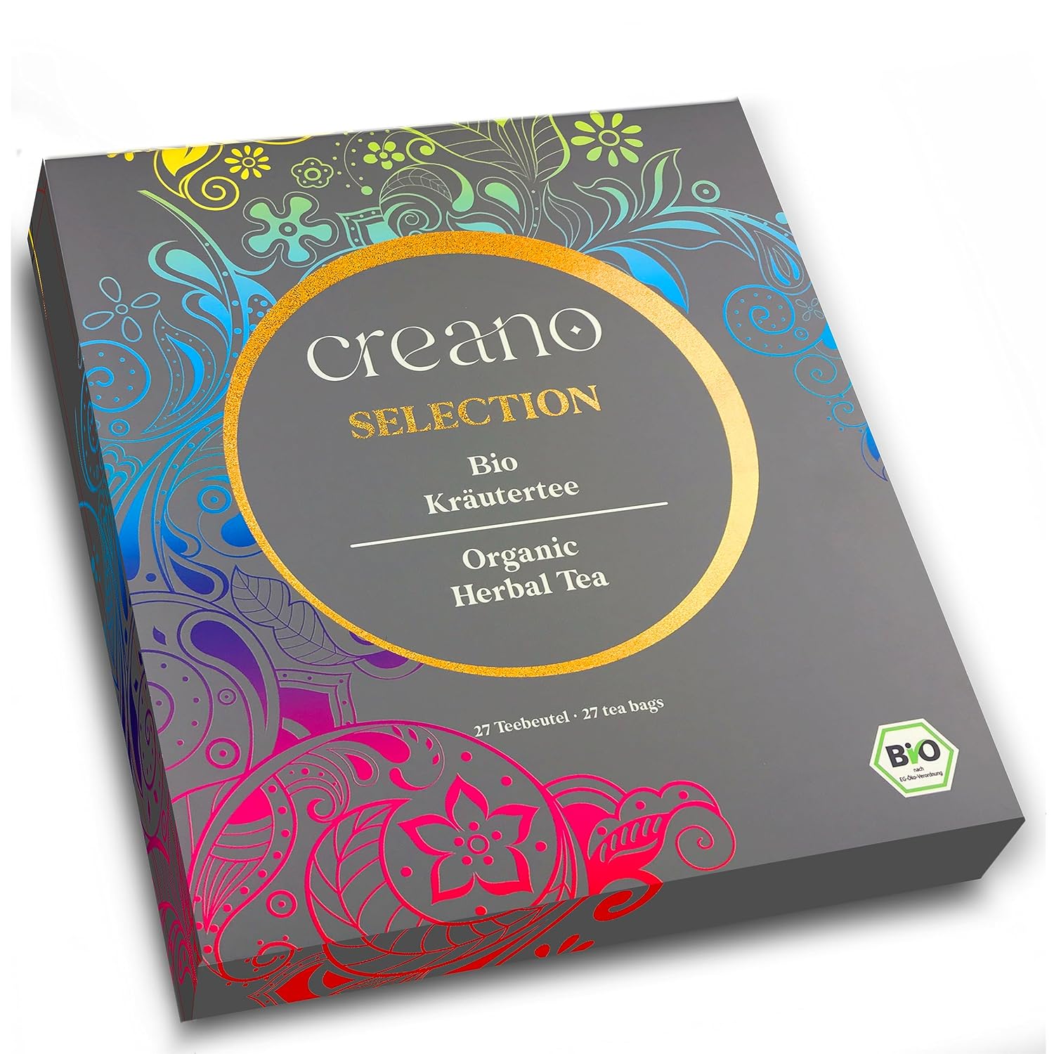 Detalle 2 de Creano Bio Kräutertee Geschenkset 27 Beutel 🍵