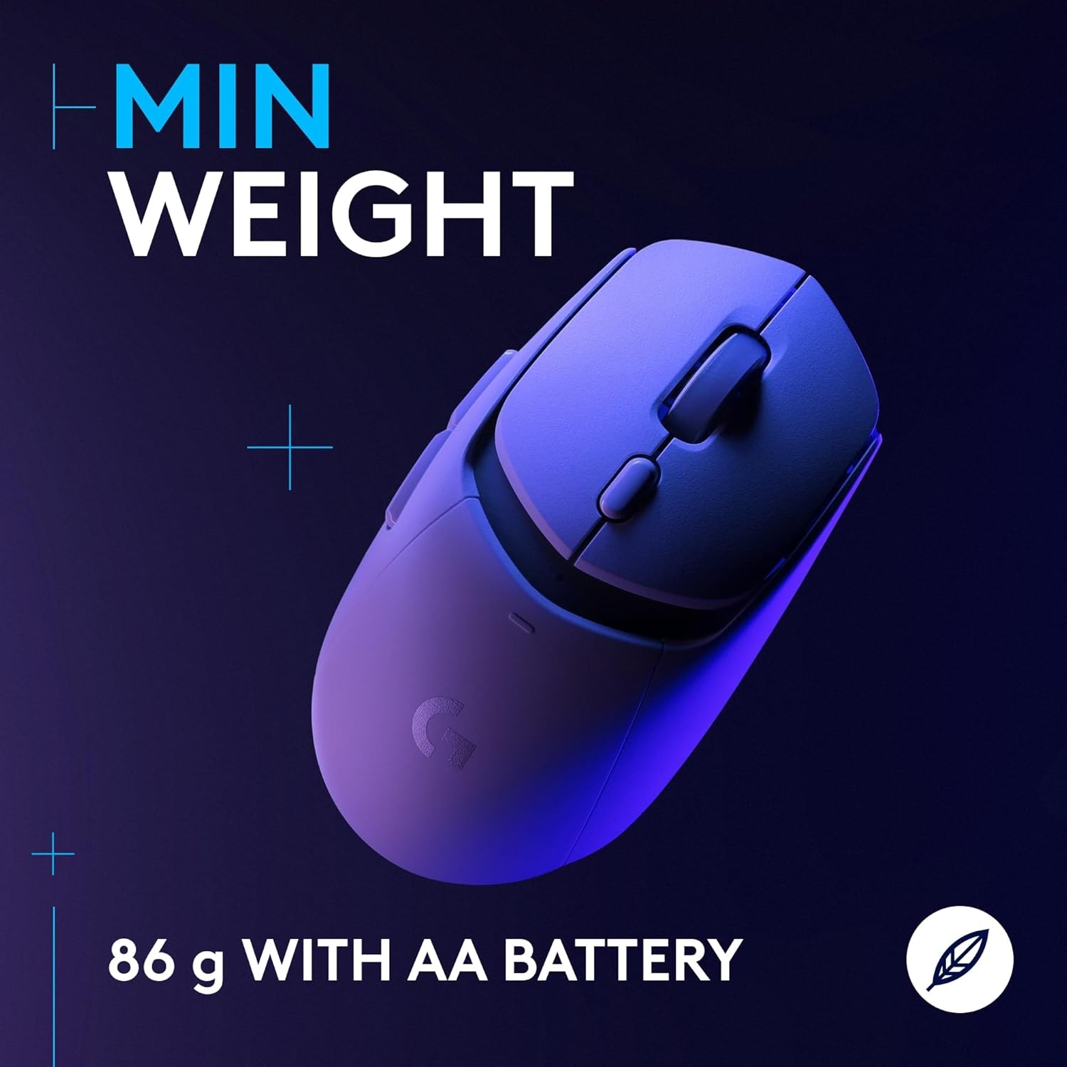 Thumbnail 4 de Logitech G309 LIGHTSPEED Wireless Gaming Mouse (White) with HERO 25K sensor, LIGHTFORCE hybrid switches