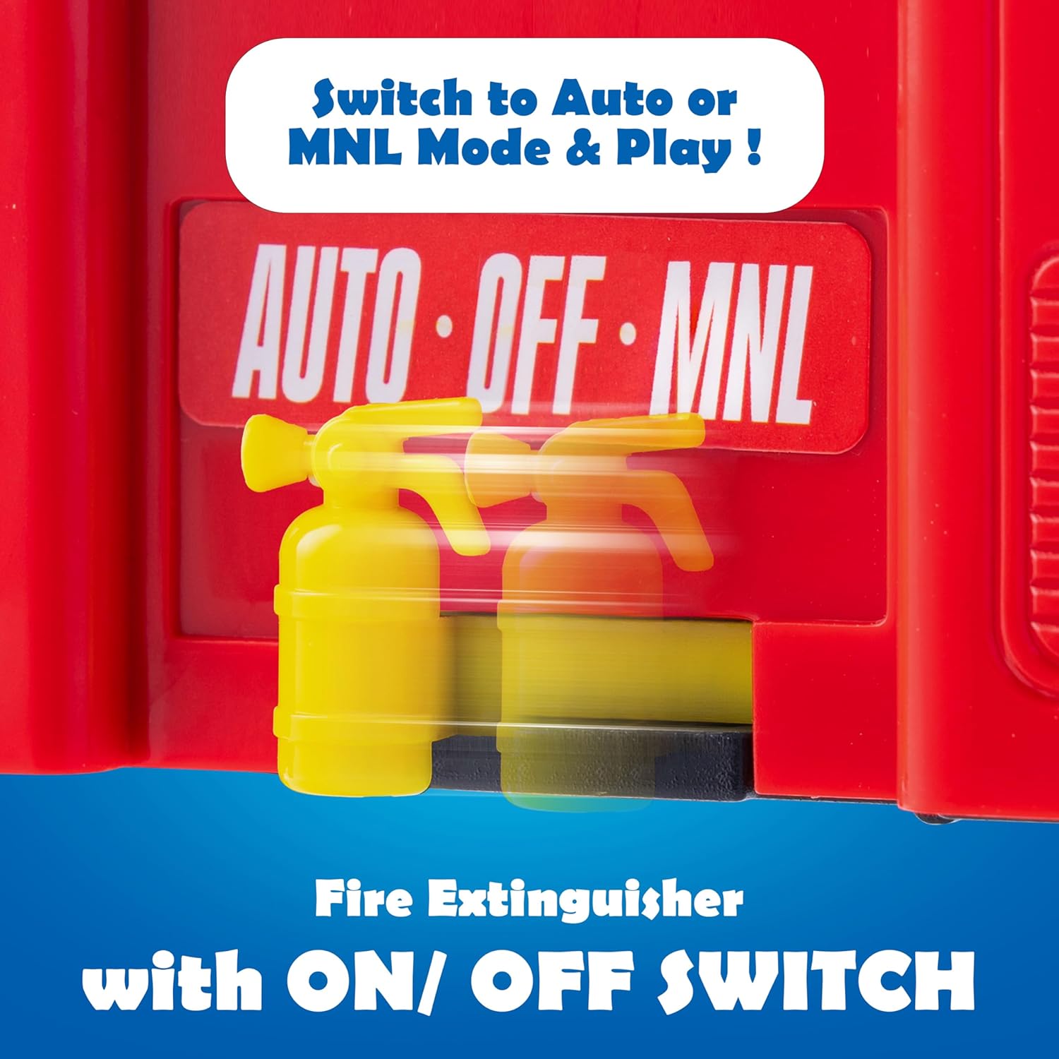 Thumbnail 1 de JOYIN interactive toddler fire engine truck toy (LED projections, sirens & bump-n-go) for ages 3–8