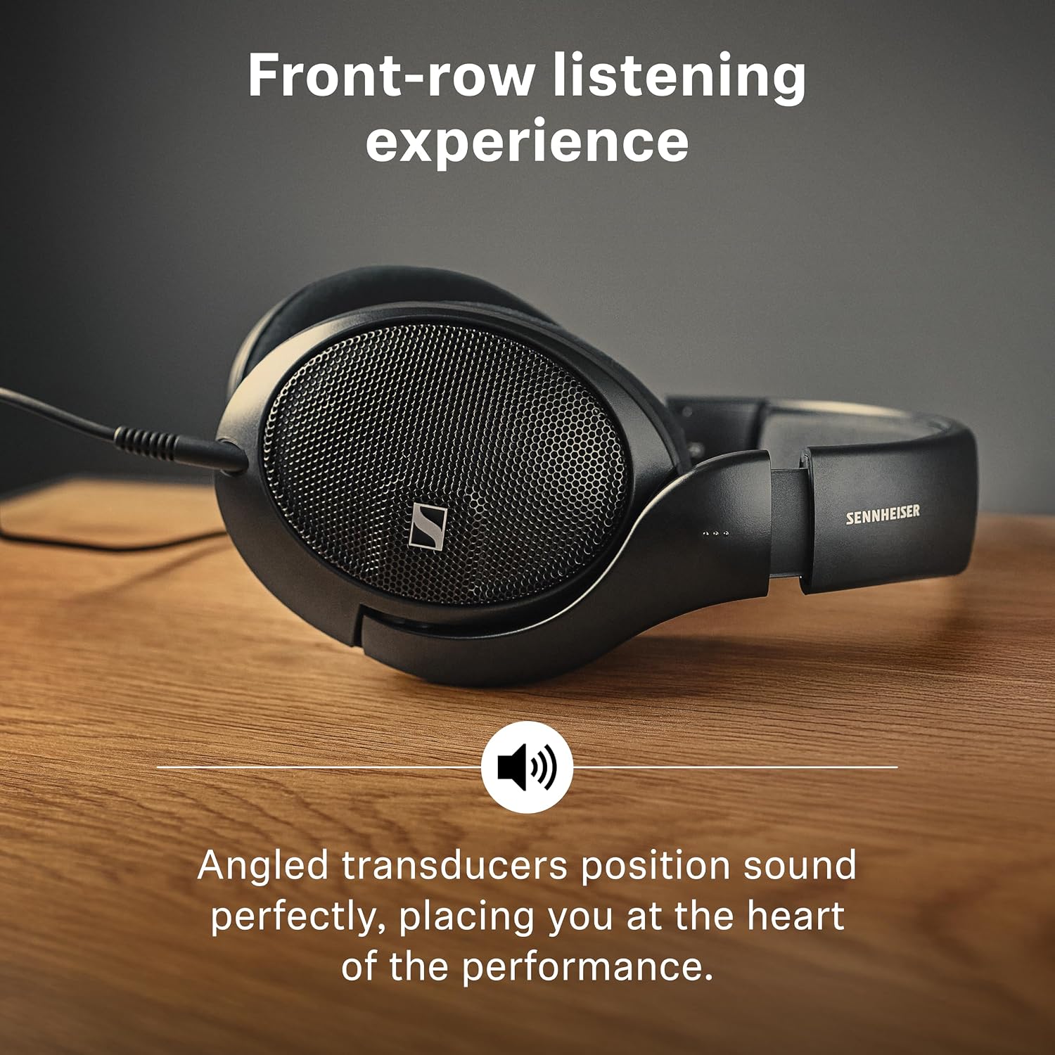 Detalle de Sennheiser HD 560S Open-Back Wired Headphones with Detachable Cable