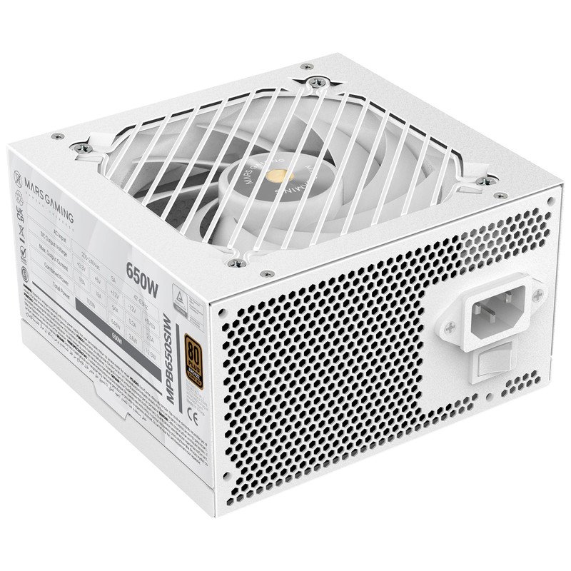 Thumbnail 2 de Mars Gaming MPB650SI: Fuente ATX 650W 80 Plus Bronze, silencio extremo y 7 años de garantía