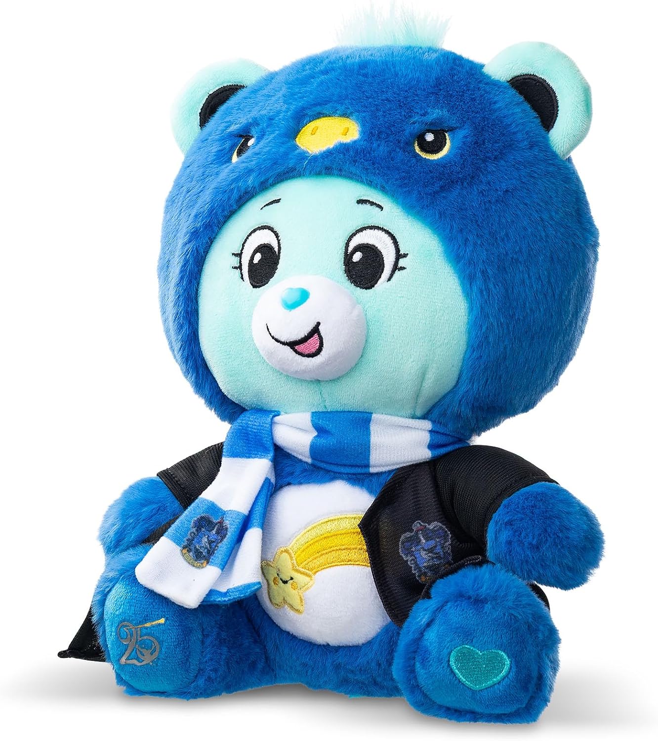 Thumbnail 2 de Care Bears x Harry Potter Ravenclaw Wish Bear 30cm Hoodie Plush (Premium Hogwarts House collectible) – Ages 4+