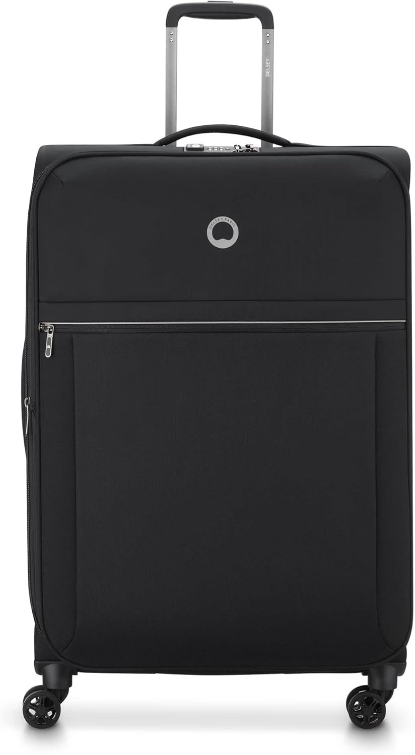 Detalle de DELSEY PARIS Brochant Valigia 55 cm Blu – 44 L, espandibile 4 cm, ZIP SECURITECH2, TSA