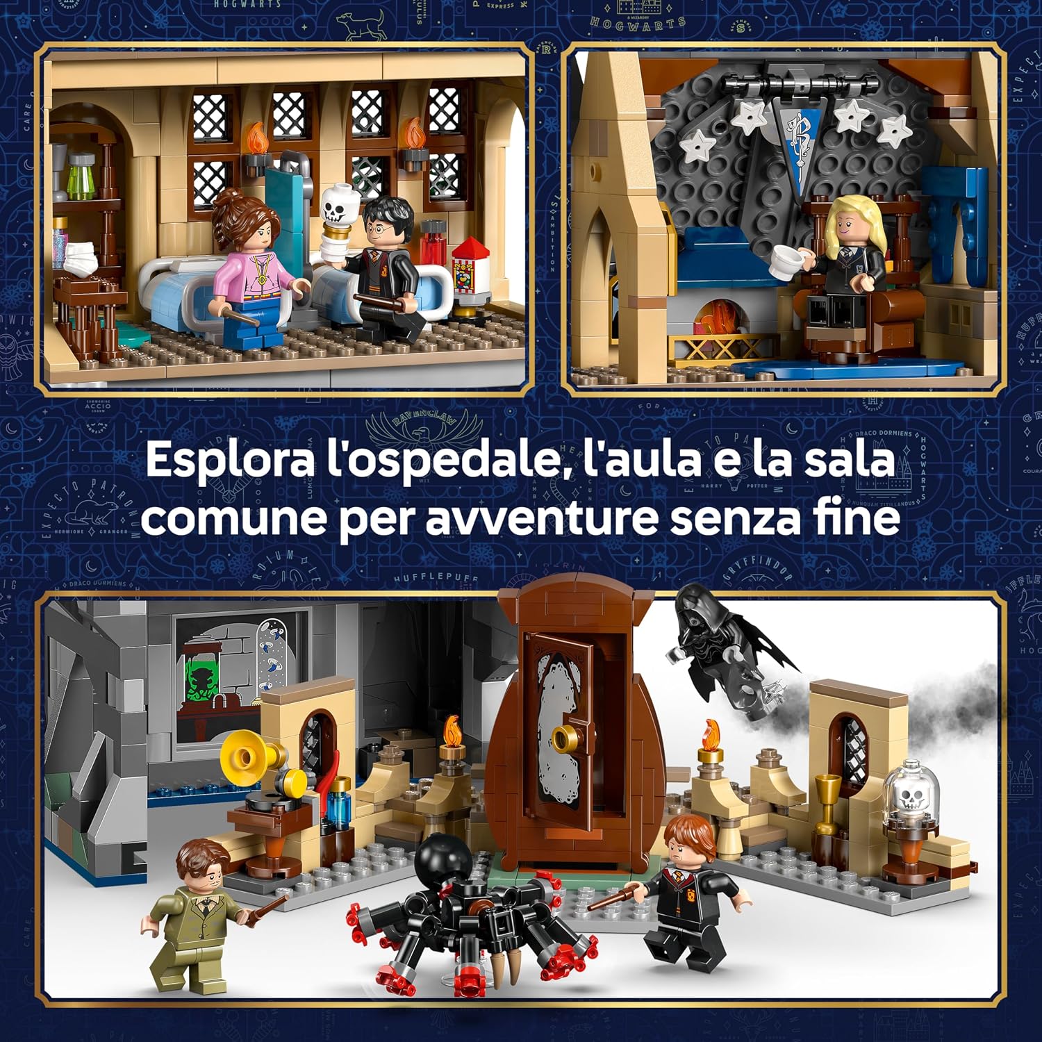 Thumbnail 3 de LEGO 76463 Castello di Hogwarts 3 piani