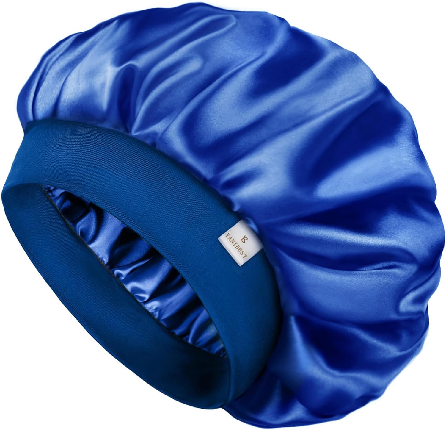 Thumbnail 6 de YANIBEST Double-Layer Satin Bonnet for Sleeping – Sleep Cap for Hair Protection