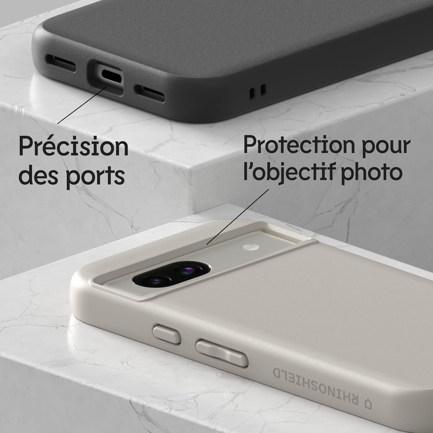 Thumbnail 3 de RhinoShield SolidSuit pour Pixel 8a — Coque Fine avec absorption des chocs et finition mate