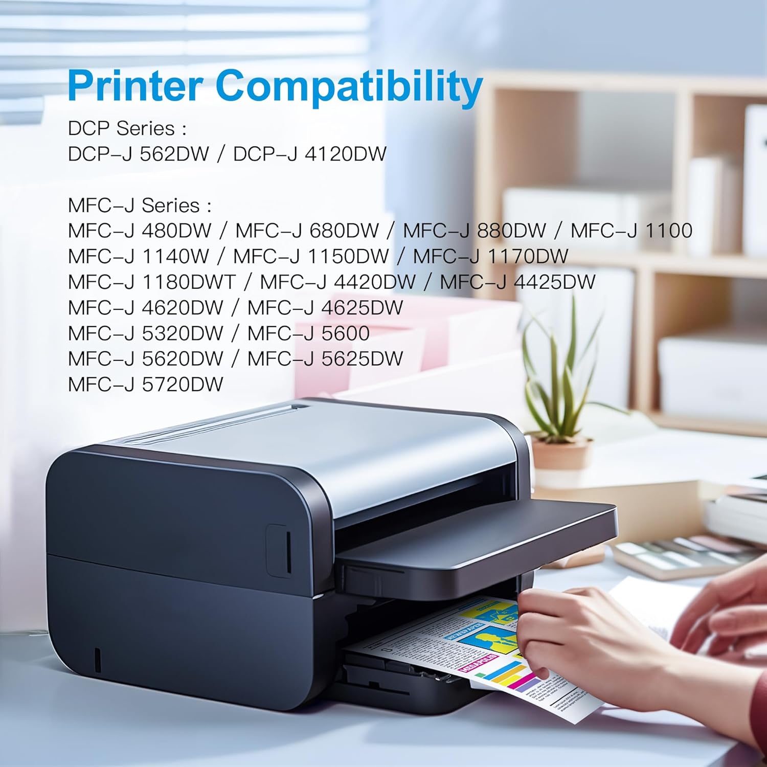 Detalle 2 de Uniwork LC223 XL Druckerpatronen 10er-Pack 🖨