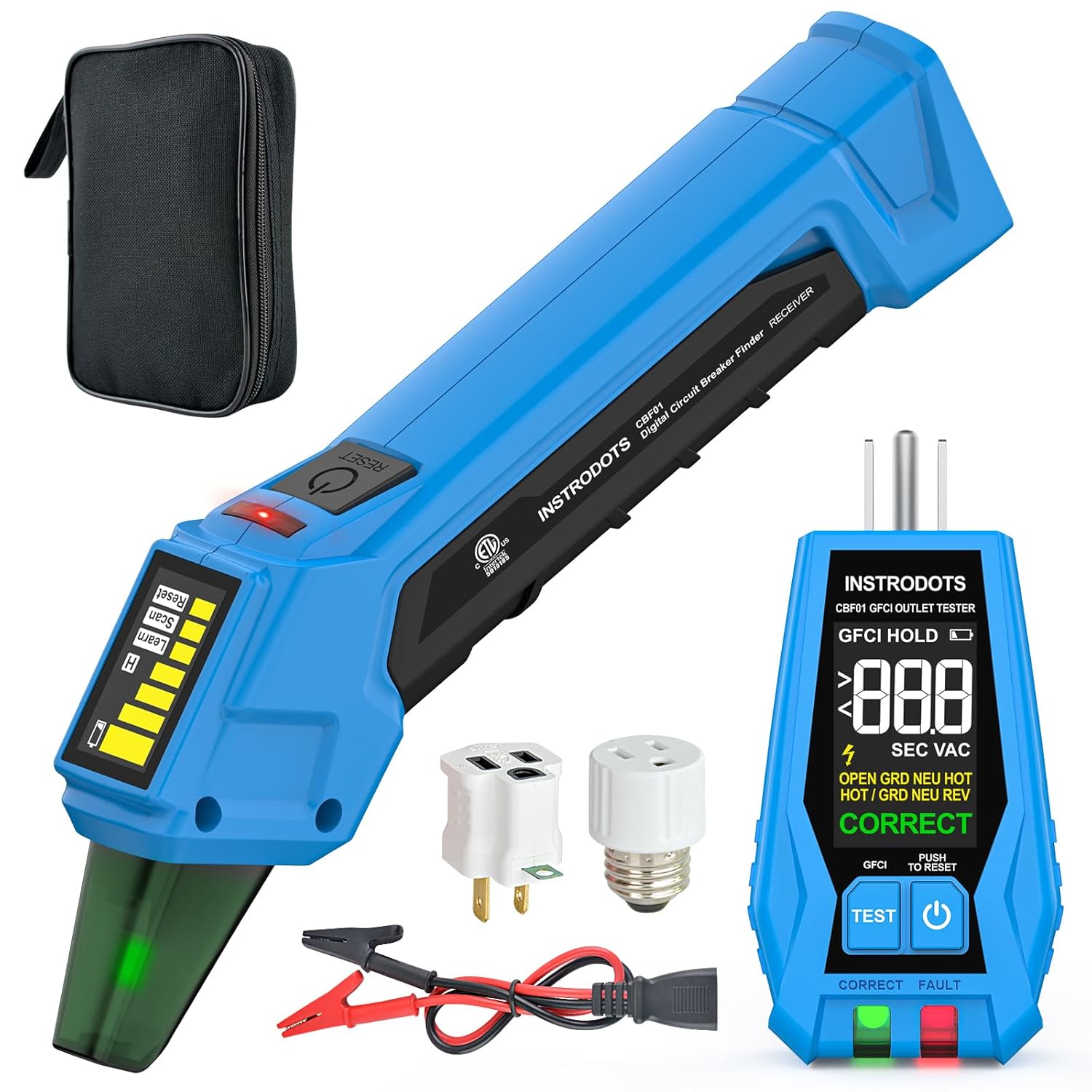 INSTRODOTS Circuit Breaker Finder 90–135V