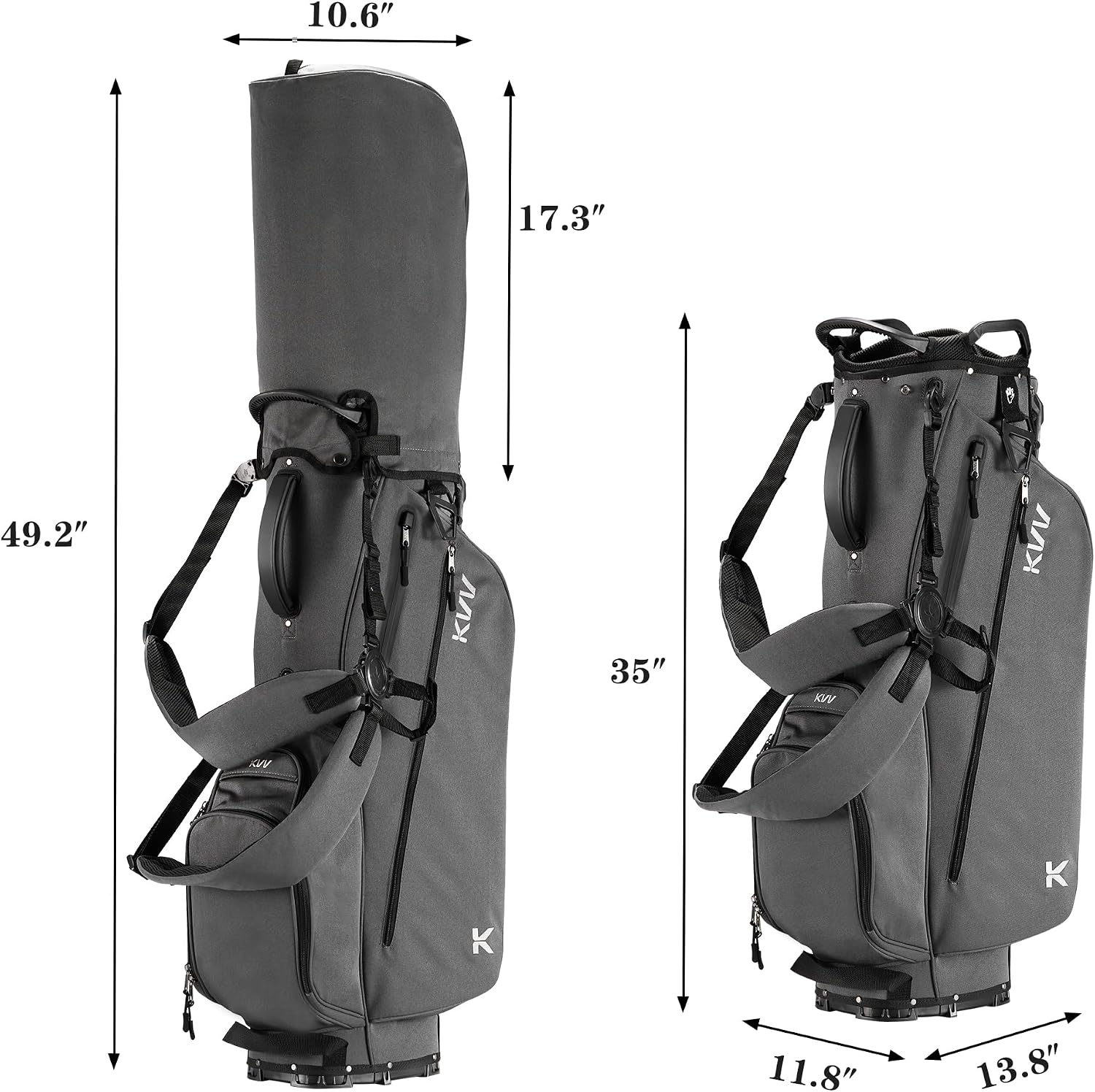 Thumbnail 3 de KVV Lightweight Golf Stand Bag