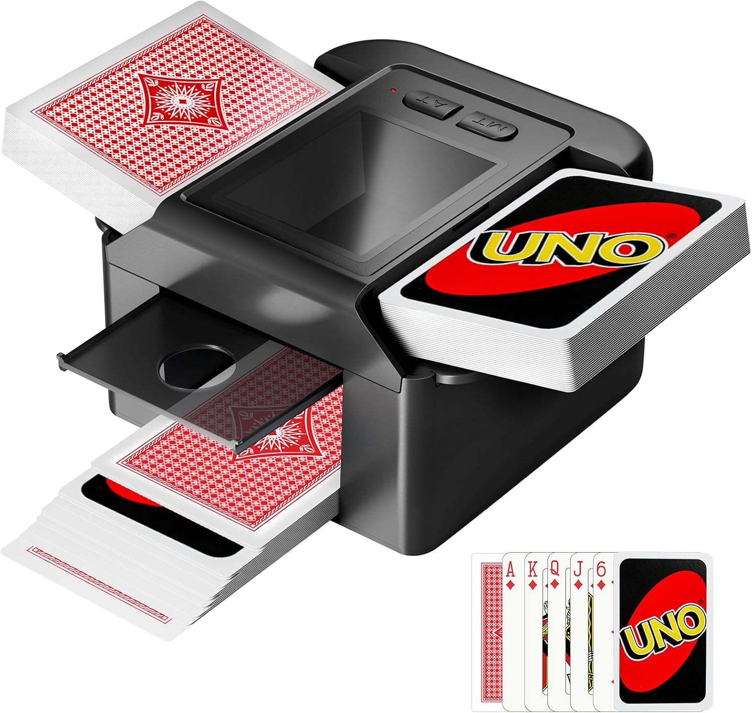 Detalle de Vipdream Automatic Card Shuffler 1-2 Decks 🎲