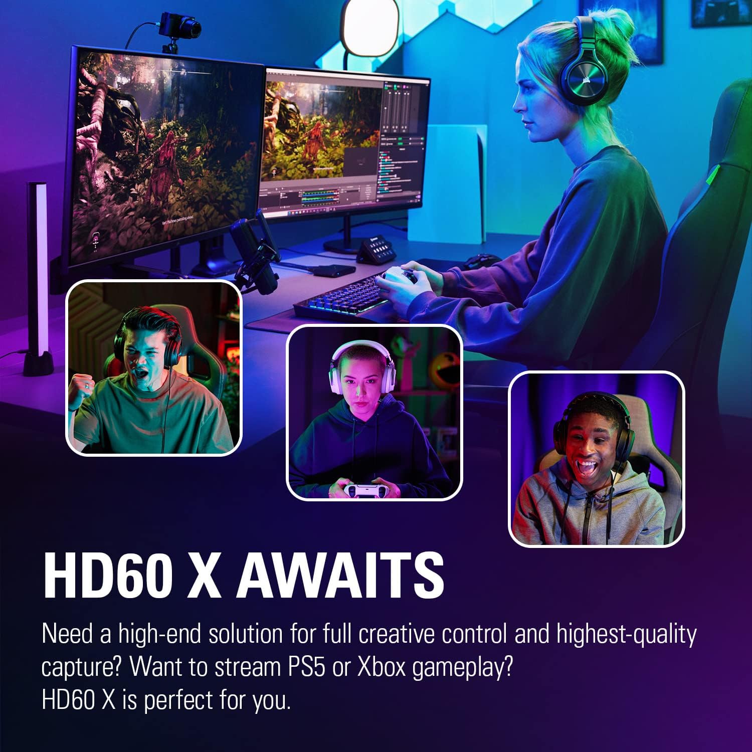 Detalle de Elgato HD60 X capture card 1080p60