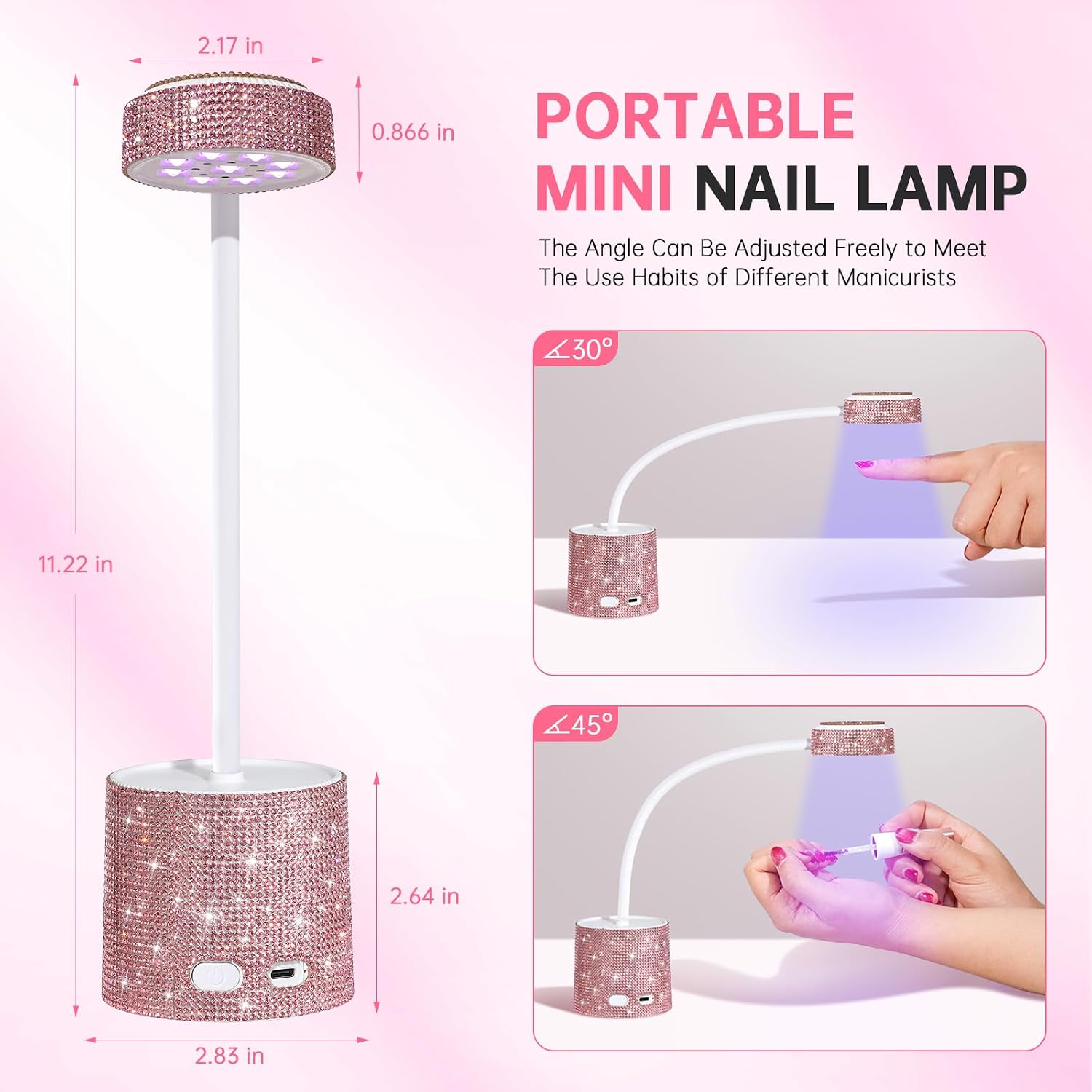 Detalle de Christine Shelly UV LED Nail Lamp 27W