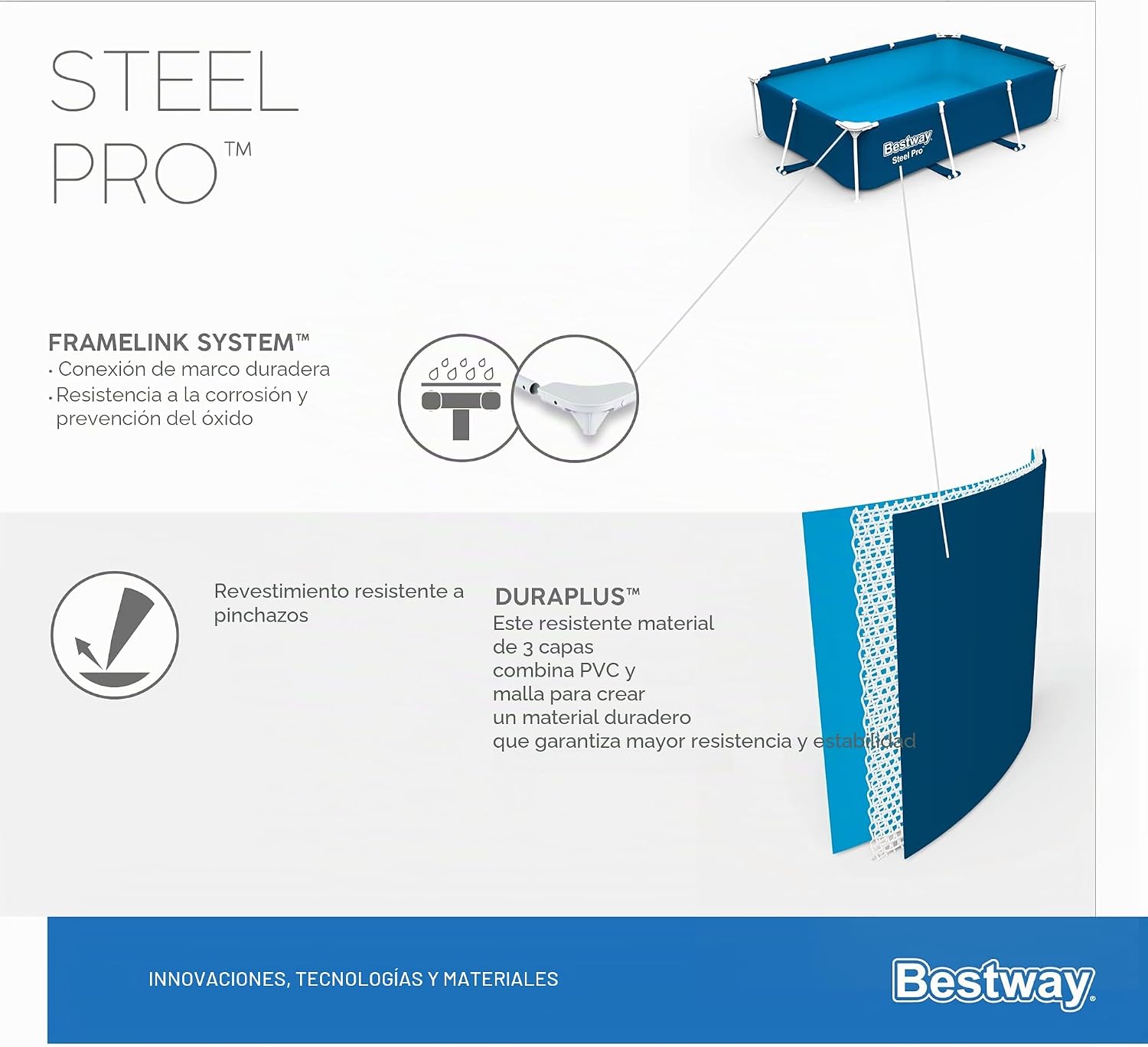 Detalle 2 de Bestway 8'6" x 67" x 24" Pool
