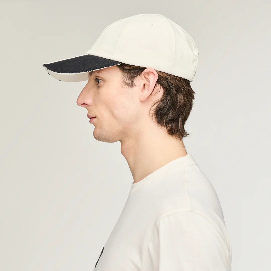 Detalle 2 de GORRA Y-3 STRIPES de Adidas – Blanco